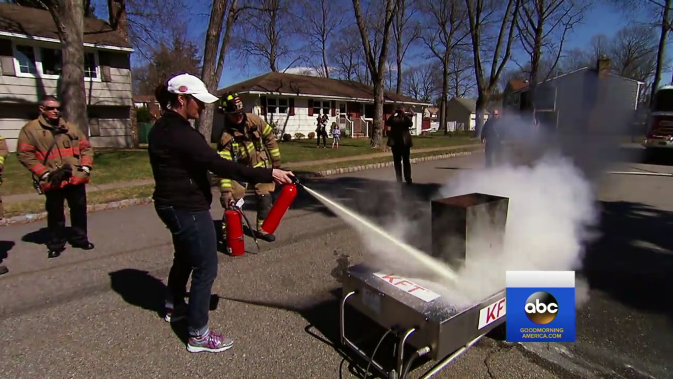 Good Morning America - Fire Extinguisher Checks