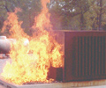 Leaking Transformer Fire